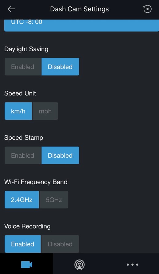 WiFi Frequency Setting Thinkware Help Center Troubleshooting