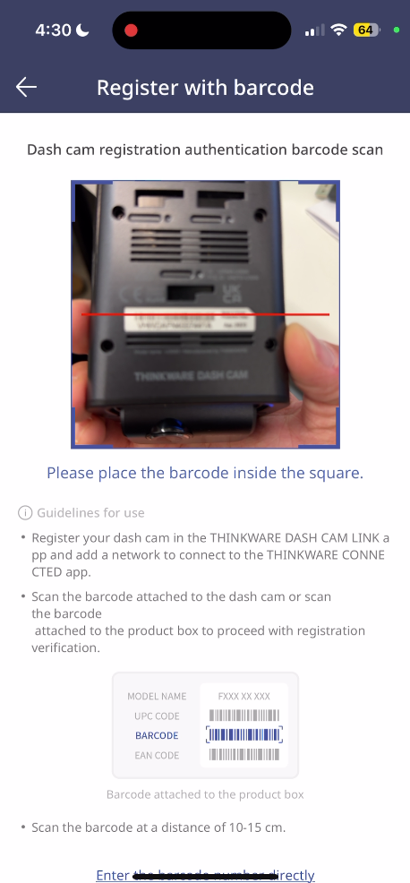 Thinkware Dashcam Link - Android] How to Connect via Wi-Fi and Bluetooth –  Thinkware Help Center, Troubleshooting, Tech Support