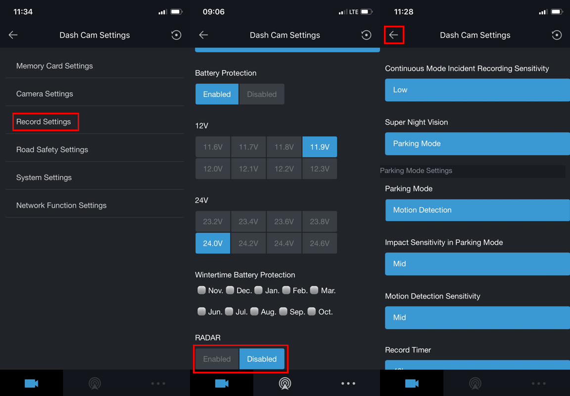 U1000 Enabling Radar Thinkware Customer Support