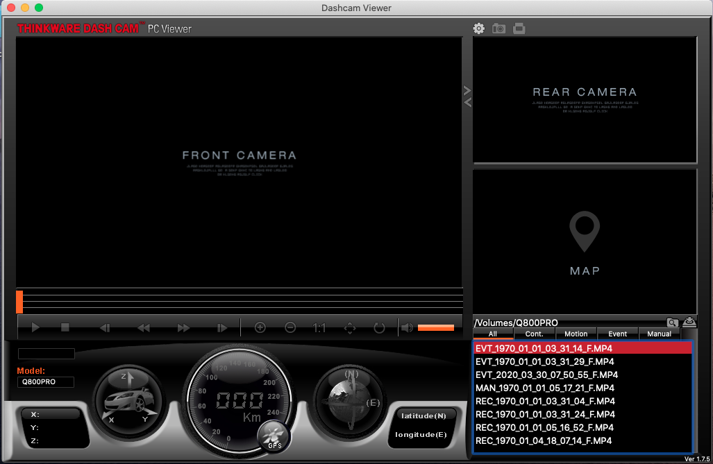 dash cam viewer for mac