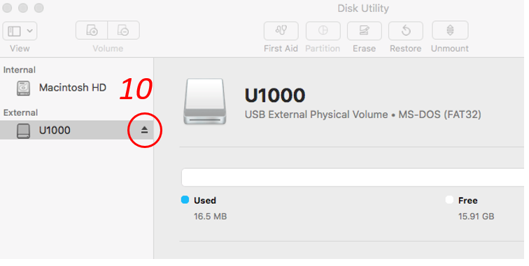 Mac How to Format the SD Card - Thinkware Customer Support